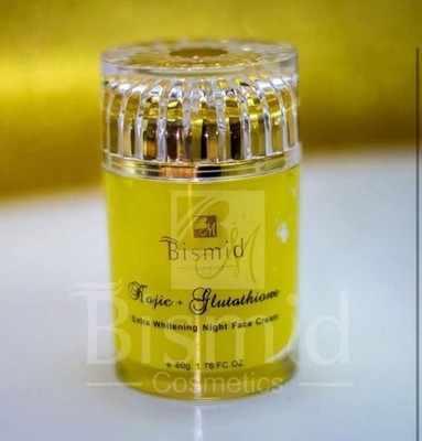 Bismid Kojic + Glutathion Xtra Whitening NIGHT FACE CREAM 80G X 1 Jar | eBay Bismid Kojic + Glutathion Xtra Whitening NIGHT FACE CREAM 80G X 1 Jar | eBay