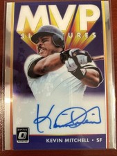 2019 Panini Donruss Optic MVP Signatures Kevin Mitchell #MVP-KM