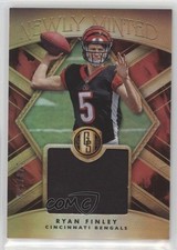 2019 Panini Gold Standard Newly Minted Memorabilia /199 Ryan Finley #NMM-6 9su