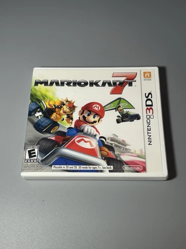 Nintendo 3DS Mario Kart 7 Luigi Princess Toad Racing CIB Tested