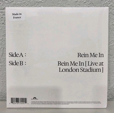 Sam Fender Olivia Dean RSD 2025 7” レコード Sam Fender & Olivia Dean - Rein Me In - RSD 2025 Single [VINYL] by