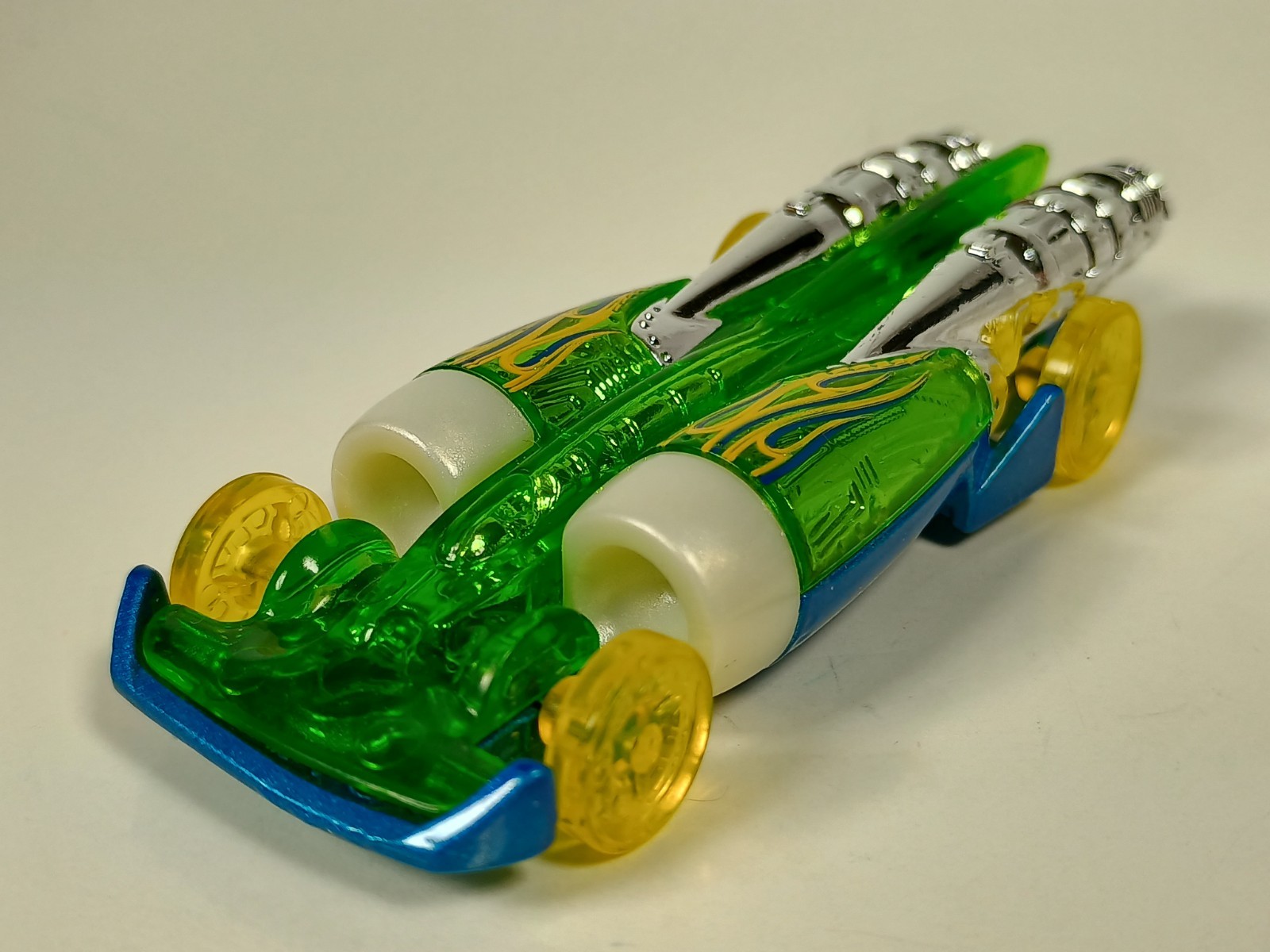 Salt Shaker Hot Wheels 2019 X-Raycers #150 Chrome SKDisc Rims 1:64 Loose