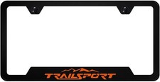 Honda Trailspor License Plate Frame Orange