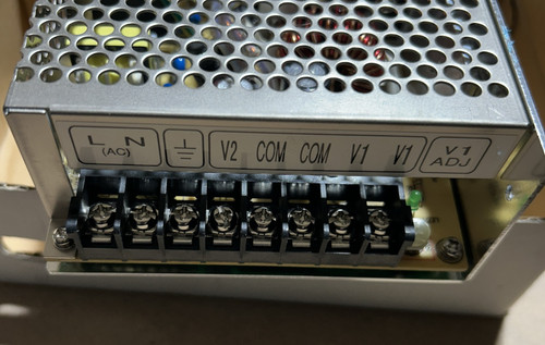 Mean Well D-120A Switching Power Supply Input 100-120VAC 2.8A | 200-240VAC 1.6A - Picture 7 of 10
