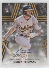 2023 Topps Series 2 Baseball Stars Black 50/199 Cody Thomas #BSA-CT Auto 0b4t