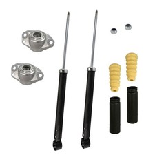2 Stoßdämpfer Serie hinten Gas Domlager Puffer R/L für Seat Leon Toledo II 1M