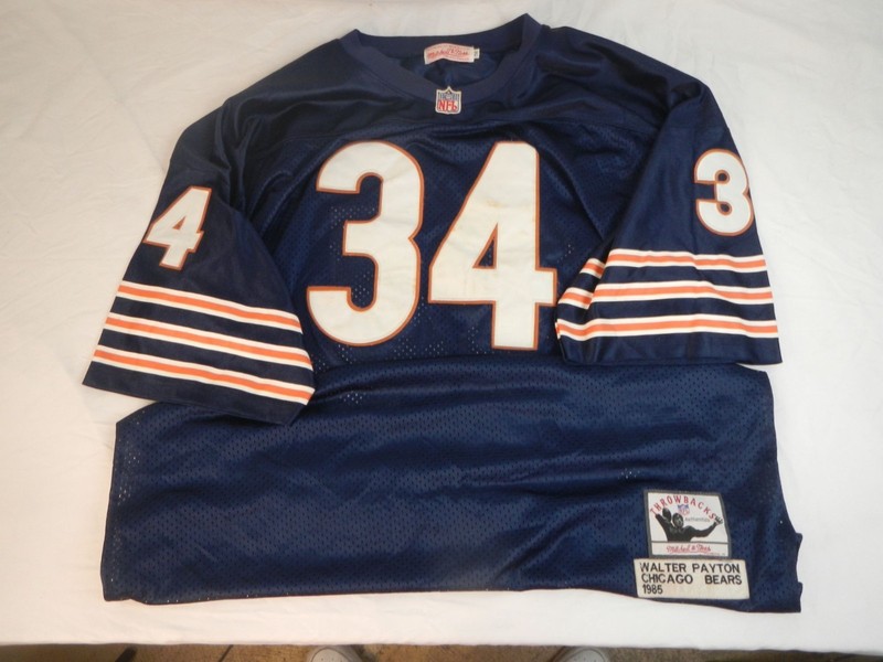 Walter Payton Chicago Bears 1985 Mitchell & Ness Throwback NFL Jersey Size 56