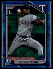 2024 Bowman Chrome Sapphire #BCP-180 Emiliano Teodo