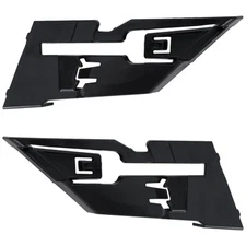 Set of 2 Bumper Face Bar Brackets Retainer Mounting Braces Left & Right Pair