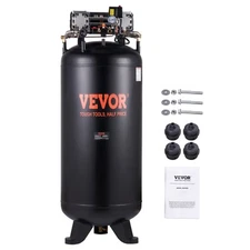 VEVOR 80 Gallon Air Compressor 6.5 HP 15.5 SCFM@90 PSI 2-Stage 145PSI 3-Phase