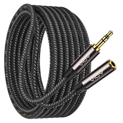 Headphone Extension Cable 20 FT,Copper Shell, HiFi Sound 3.5 mm Male to Femal...
