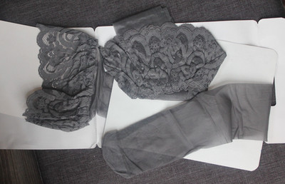 Kunert Strümpfe Strapsstrümpfe Gr. 8,5 - 9 Basalt B-Sorte Neu OVP