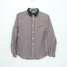 Ralph Lauren Shirt Boys Large Red Plaid Classic Preppy Long Sleeve Button Down