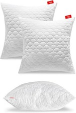Kopfkissen Kissen Gestepptes 2er Set 70x70 cm Antiallergisch Anti-Milbe Softimi