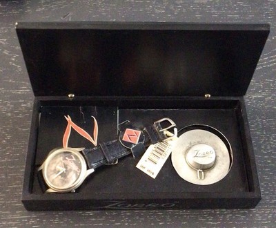 1990 ZORRO FOSSIL WATCH AND RUBBER STAMP LIMTED EDITION 10,000 BRAND NEW IN BOX