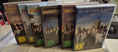 DVD Downton Abbey Staffel 1 - 6 Universal Gosford Park Serie TV Kult Sammler