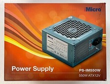 iMicro 550W PS-IM550W ATX 12V Desktop Power S...