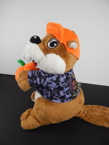 2024 Buc-ee’s Bucees Beaver Halloween Plush Pumpkin Limited Edition 10" - Picture 2 of 6