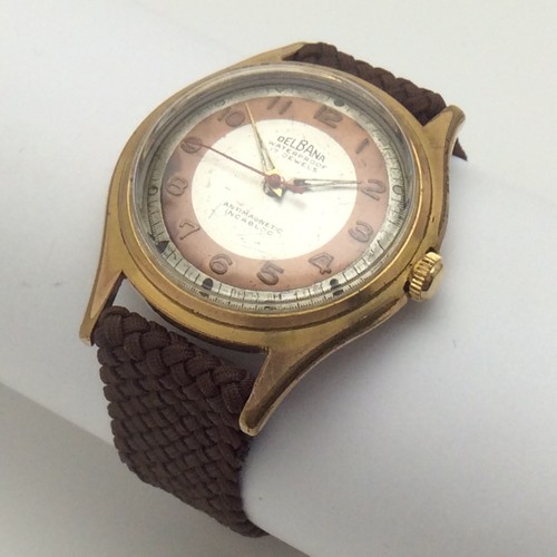 Delbana 17 Jewel Gold Filled Case Manual Wind Wrist Watch Running Untimed E598 - Picture 9 of 9