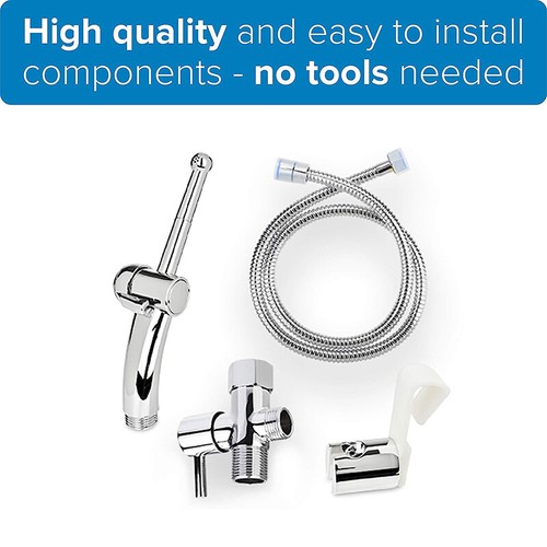 Shower Clean Body Woman Washer Spray Head Toilet Vagina Flushing Implement Set - Picture 3 of 18