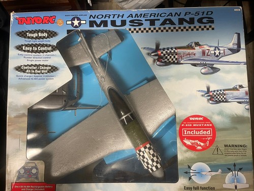 Taiyo NOS NORTH AMERICAN P51D Mustang 1/22 Scale Radio Controlled Airplane - Picture 3 of 6
