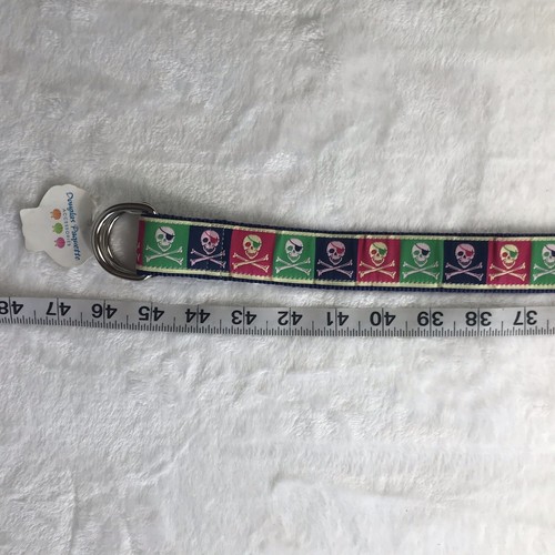 Douglas Paquette Pirate Canvas D Ring Belt Sz Large 45” NWT - Picture 5 of 8
