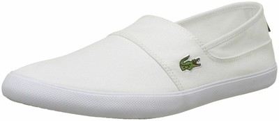 mens white slip on canvas shoes