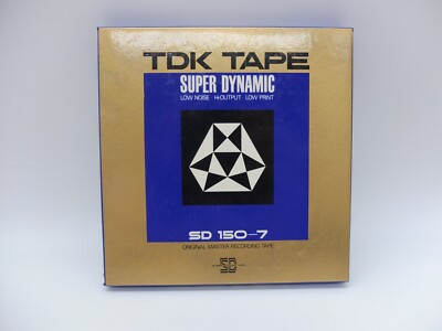 TDK SD 150 - 7 Spule Kunststoff Tonband TOP !!! Reinschauen !