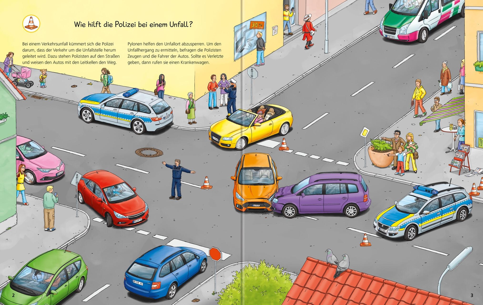 Thumbnail - Wieso? Weshalb? Warum? Stickerheft: Polizei Oliver Kockmann