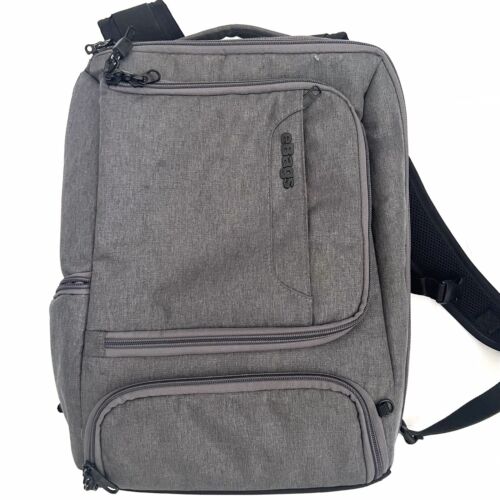 eBags EB2146-16 TLS Pro Slim Laptop Backpack / Bag Briefcase Heathered Graphite - Picture 1 of 7