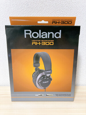 Roland RH-300 Stereo Headphone, Black