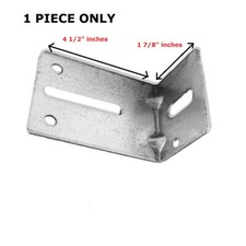 Garage Doors JB-10 Track Jamb Bracket 10 Size 1 7/8" x 4 1/2" Vertical Track