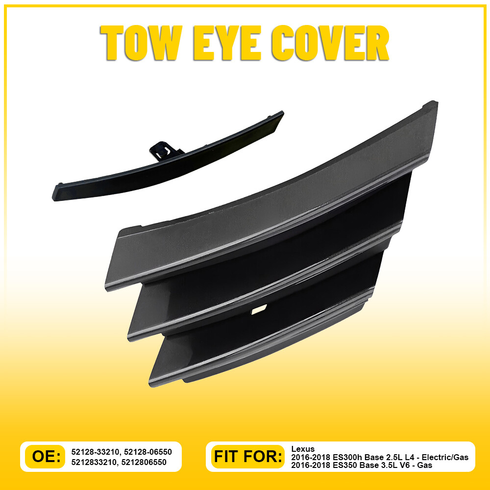 2016-18 Lexus ES300h Front Bumper Tow Hook Eye Cover Replacement 5212806550