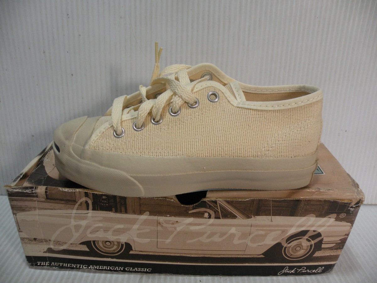 CONVERSE JACK PURCELL VINTAGE MADE IN USA UNISEX MEN SZ 4