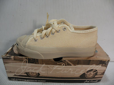 CONVERSE JACK PURCELL VINTAGE MADE IN USA UNISEX MEN SZ 4 / WOMEN