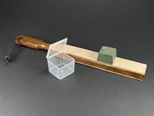 Double-sided Leather Strop  Polishing Compound Kit for Honing Sharpening Knives