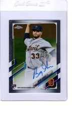 2021 Topps Chrome Bryan Garcia #RA-BG Rookie Auto RC