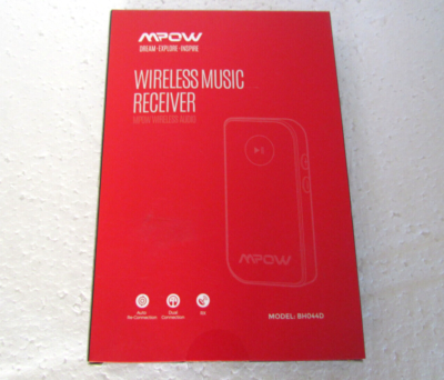 Mpow BH044D Bluetooth Receiver Wireless Audio Adapter for Car SUV