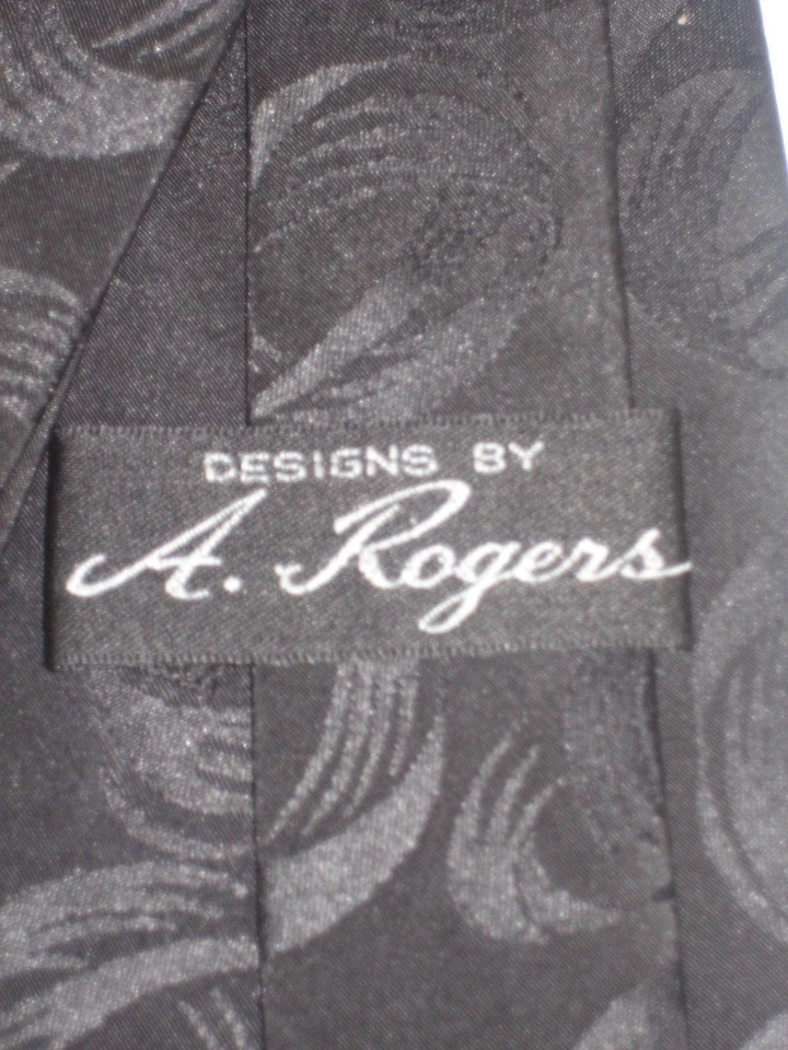 Gravata tema cristão 100% seda A Rogers - Imagem 4 de 4