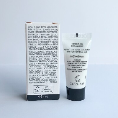 YSL Yves Saint Laurent Blanc Pur Couture Brightening Cream Sample