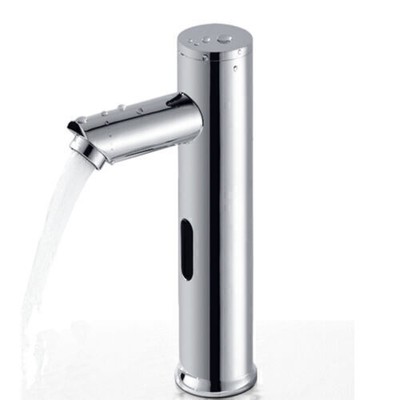 Automatischer Sensor Wasserhahn Infrarot Armatur Waschbeckenarmatur Höhe 21 cm