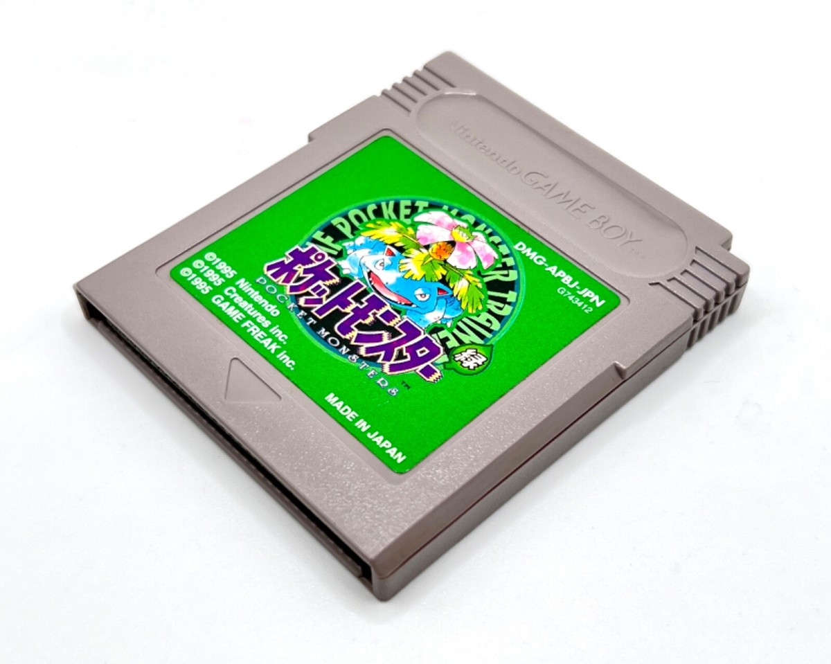 Nintendo Game Boy Pocket Monster Trainer GREEN POKEMON Nintendo Game Boy Pocket Monster Trainer GREEN POKEMON