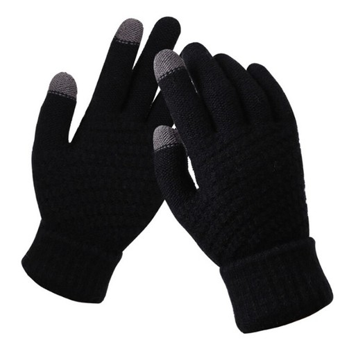 Smart Touch Screen Gloves Unisex Winter Warm Telefingers Knit Full Finger Mitten - Imagen 13 de 33
