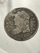 1835 Capped Bust Half Dime. KM# 47. Modest Grade.