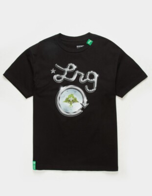 Lifted Research Group LRG Men's Eco-Capsule Black Tee Shirt NWT Small