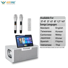 DMS Chinese English Cantonese Songs 10" Touch Screen Karaoke Player ECHO Mixing