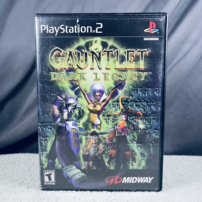 Gauntlet: Dark Legacy PS2 (Sony PlayStation 2) with Manual Tested