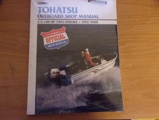 Clymer Repair/Service/Shop Manual Tohatsu 2.5 -140hp O/B 2-stroke 1992-00 B790