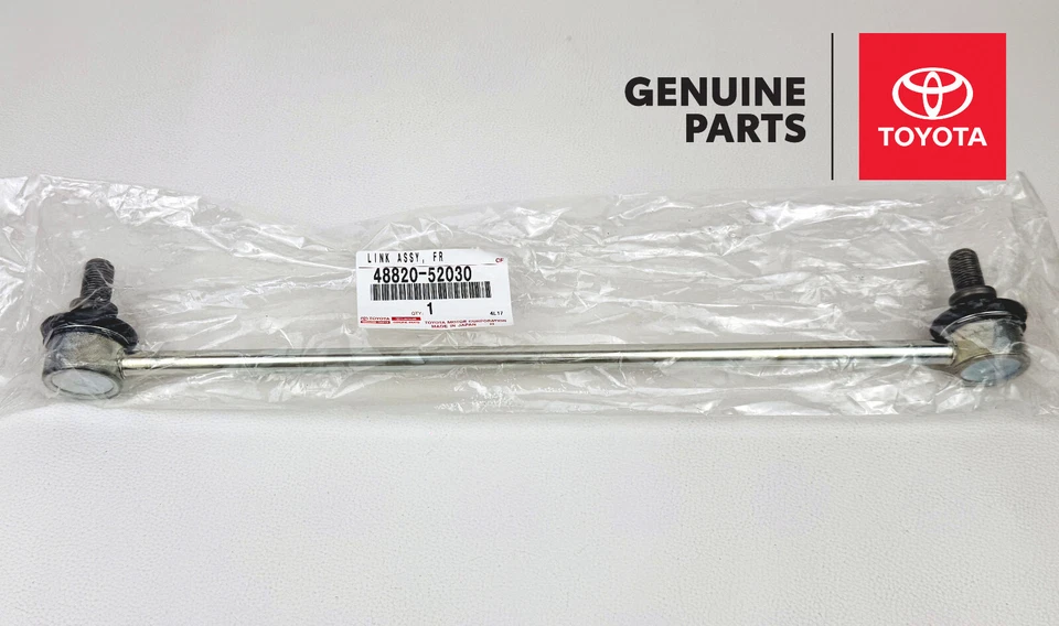 Eslabón estabilizador delantero izquierdo genuino Toyota Yaris Prius C Scion xD OEM 48820-52030 Foto 4 de 4