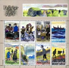 Timbres Féroé 597/604 ** de 2007 - 79116FJ - cote : 24 €